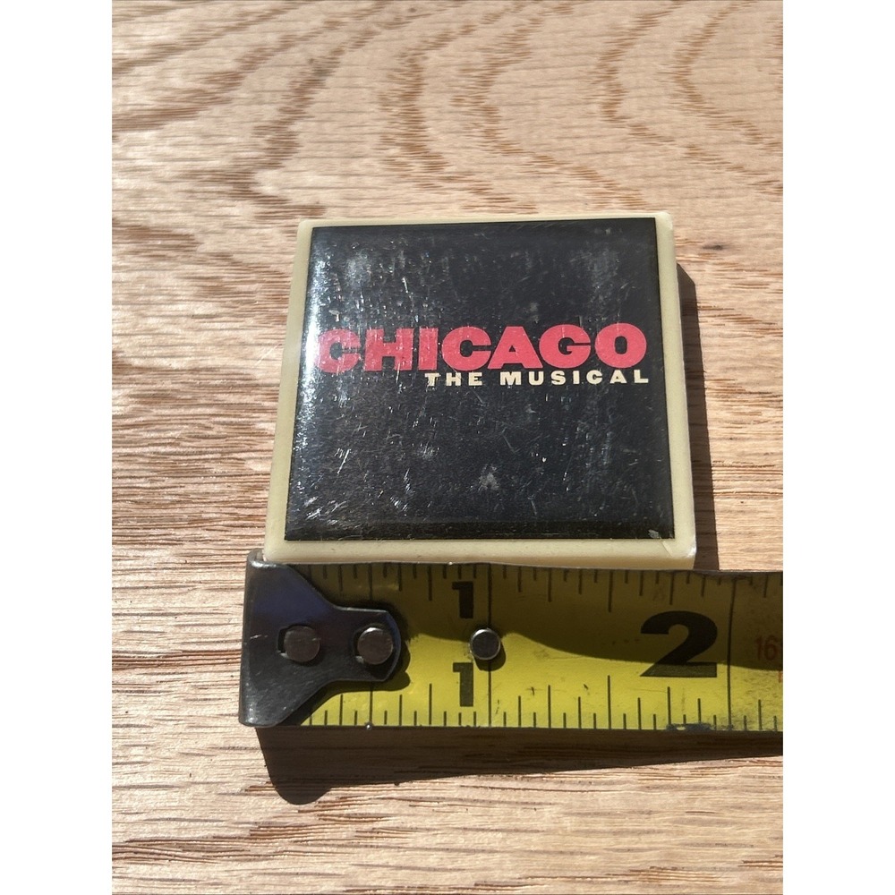 Chicago The Musical New York Refrigerator Magnet 2x2 1996 Painting The Town - Picture 3 of 4